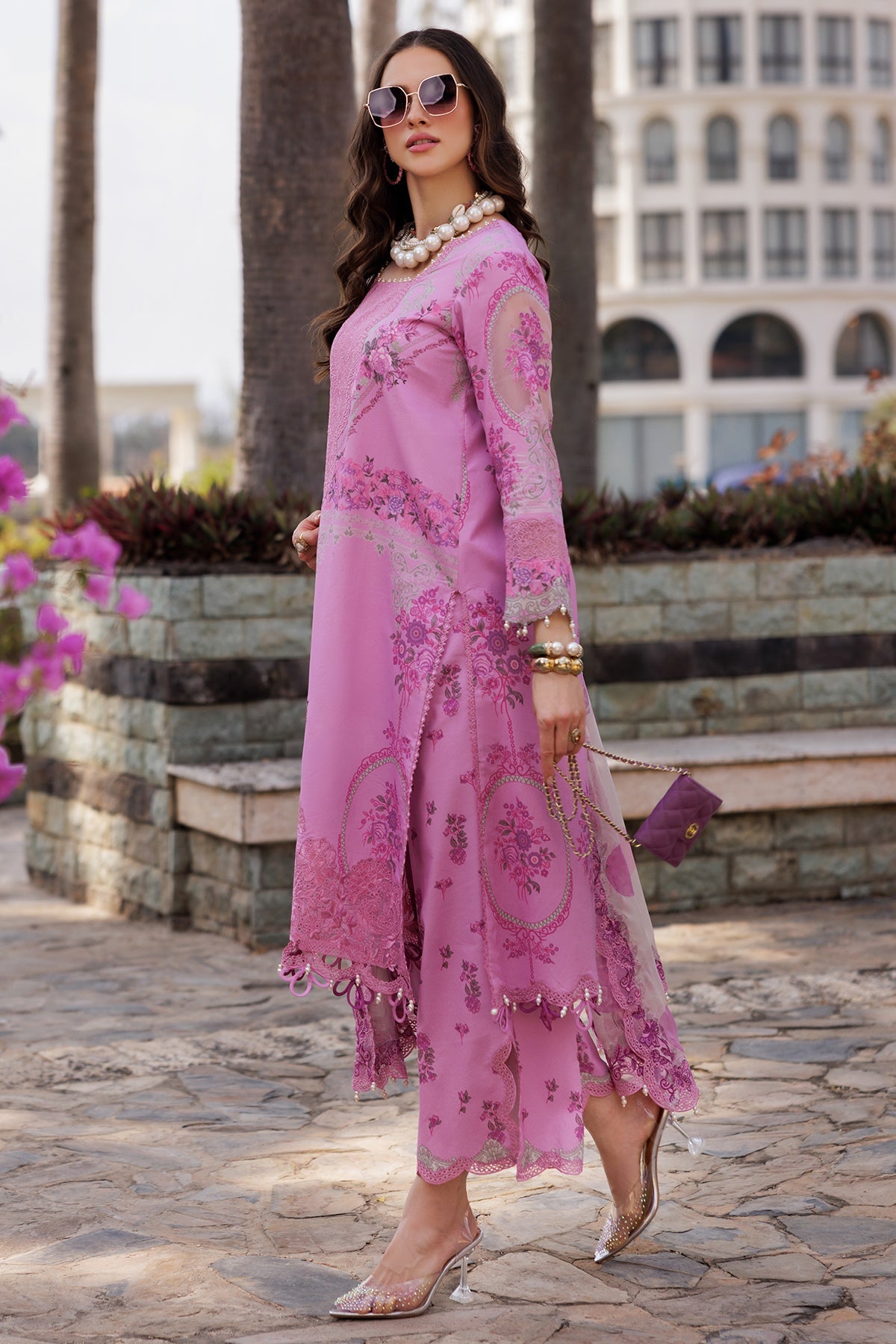 3-PC Unstitched Embroidered Lawn Collection CC5-12