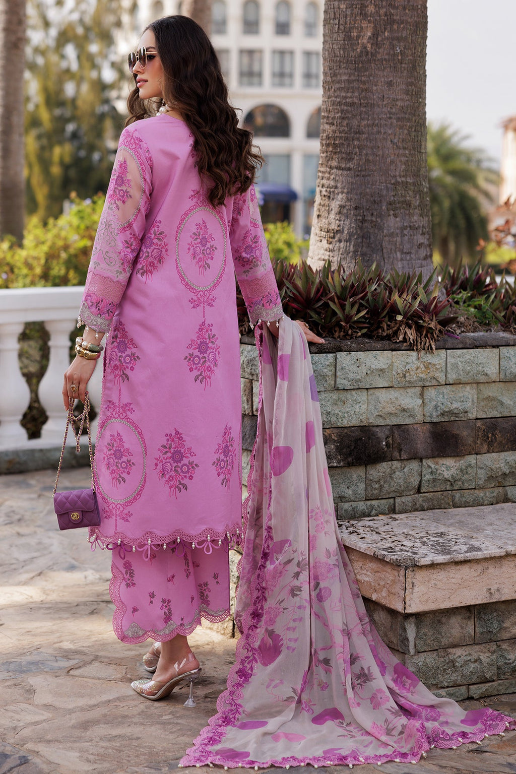 3-PC Unstitched Embroidered Lawn Collection CC5-12