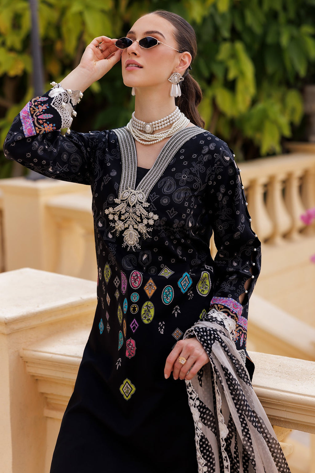 3-PC Unstitched Embroidered Lawn Collection CC5-14