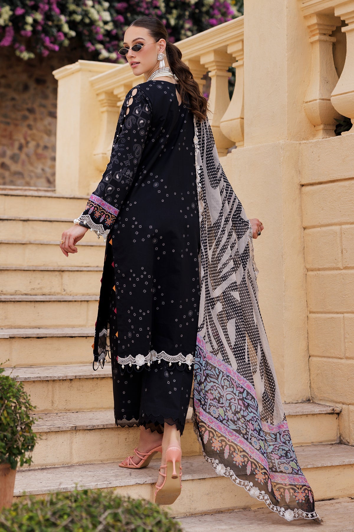 3-PC Unstitched Embroidered Lawn Collection CC5-14