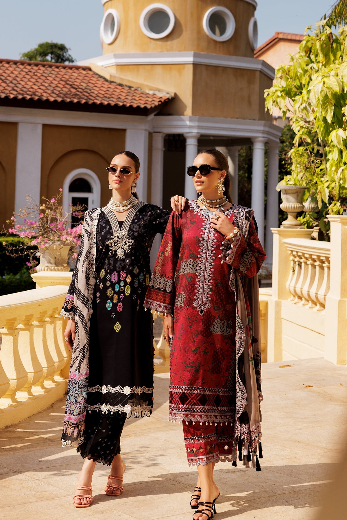 3-PC Unstitched Embroidered Lawn Collection CC5-15