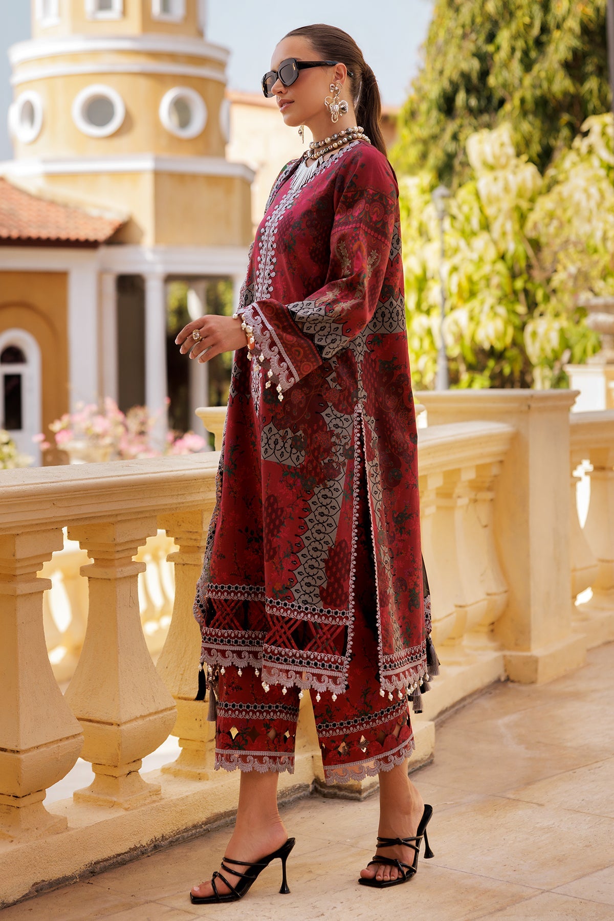 3-PC Unstitched Embroidered Lawn Collection CC5-15