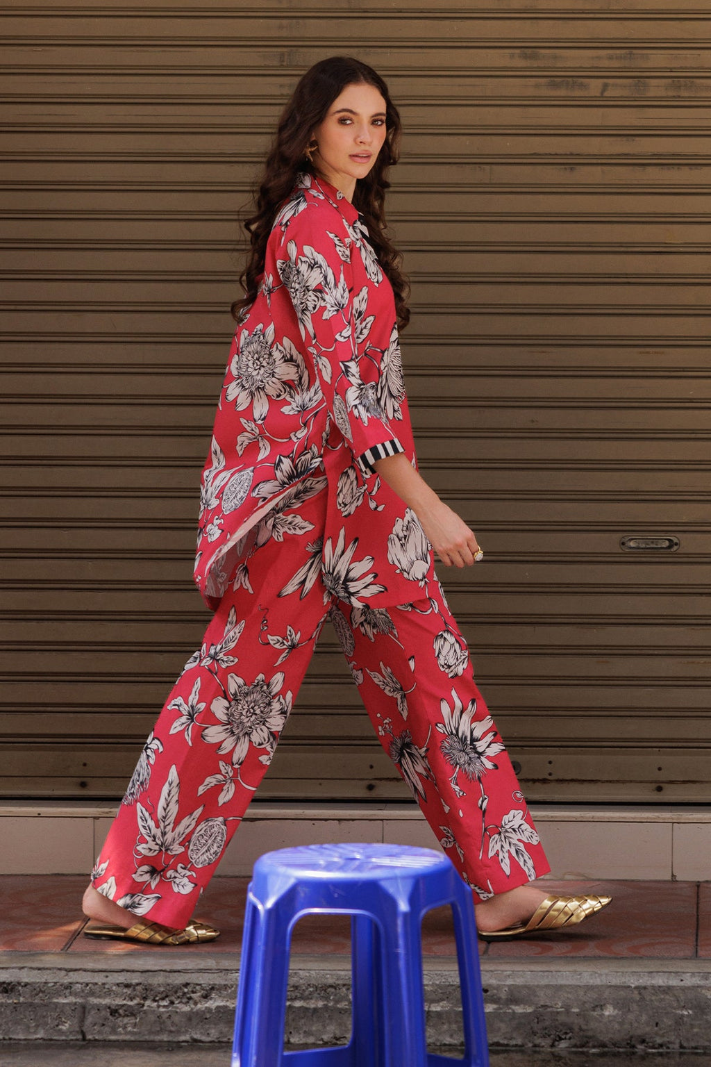 2-PC Printed Lawn Suit CPM-5-44