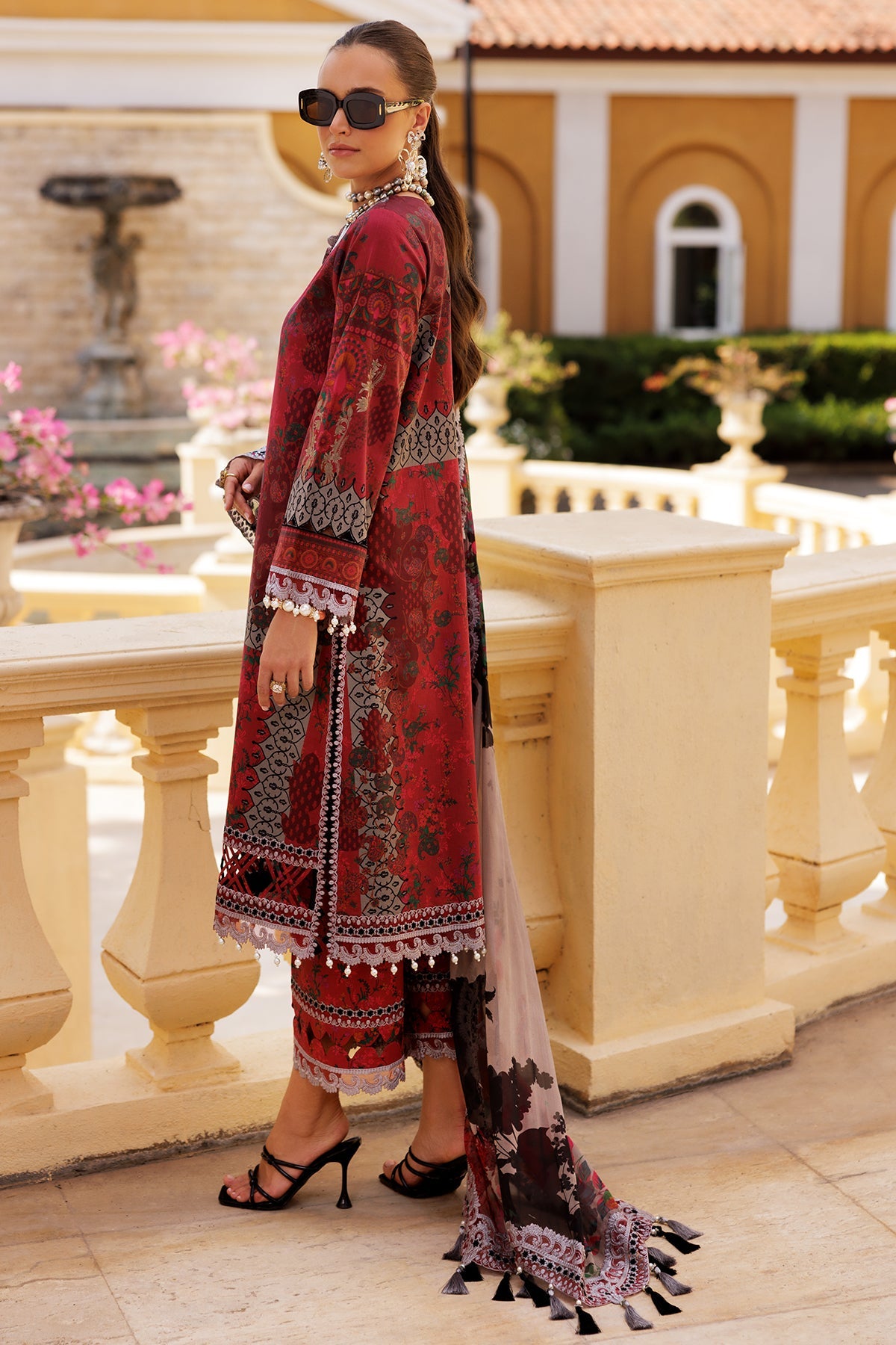 3-PC Unstitched Embroidered Lawn Collection CC5-15