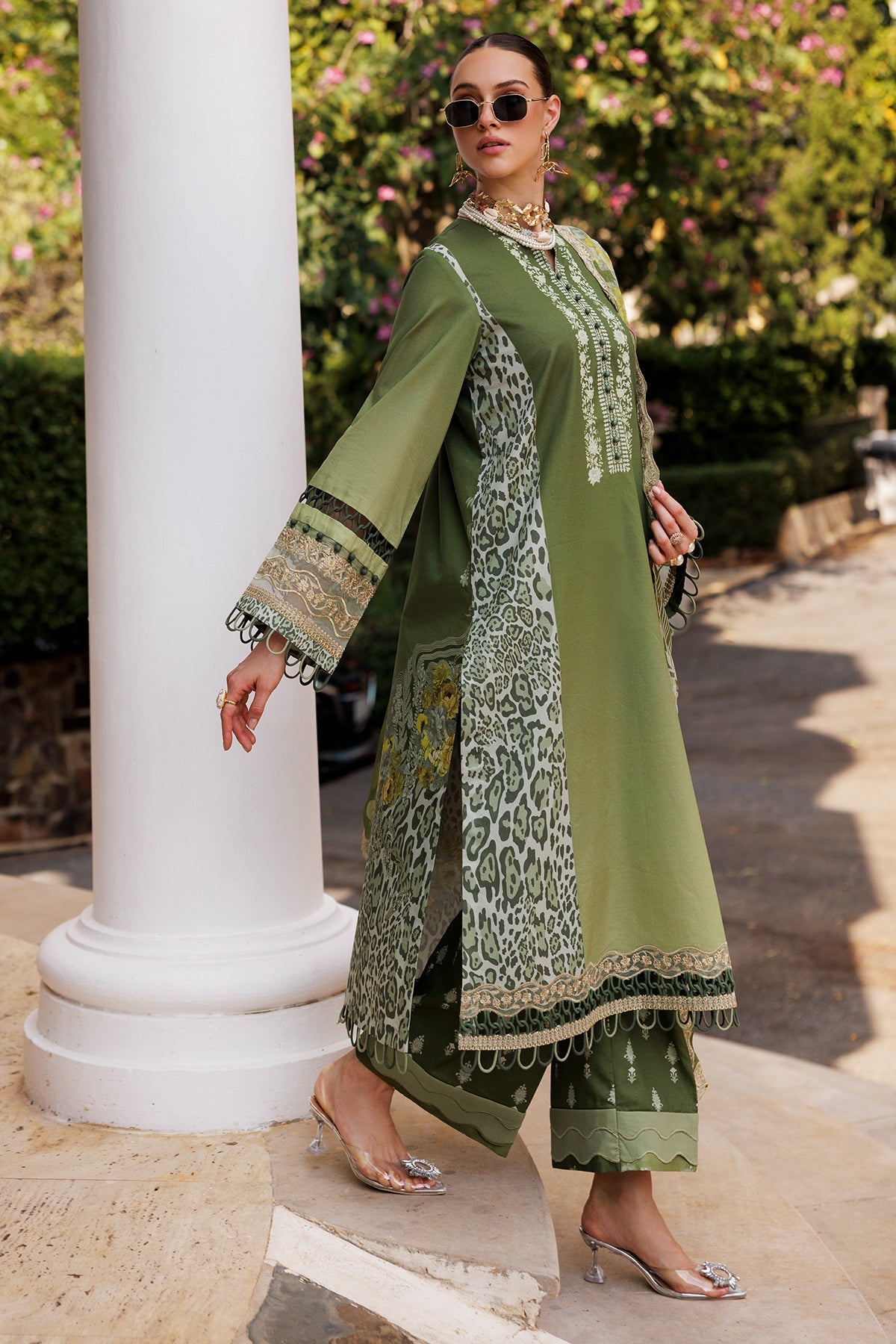 3-PC Unstitched Embroidered Lawn Collection CC5-13