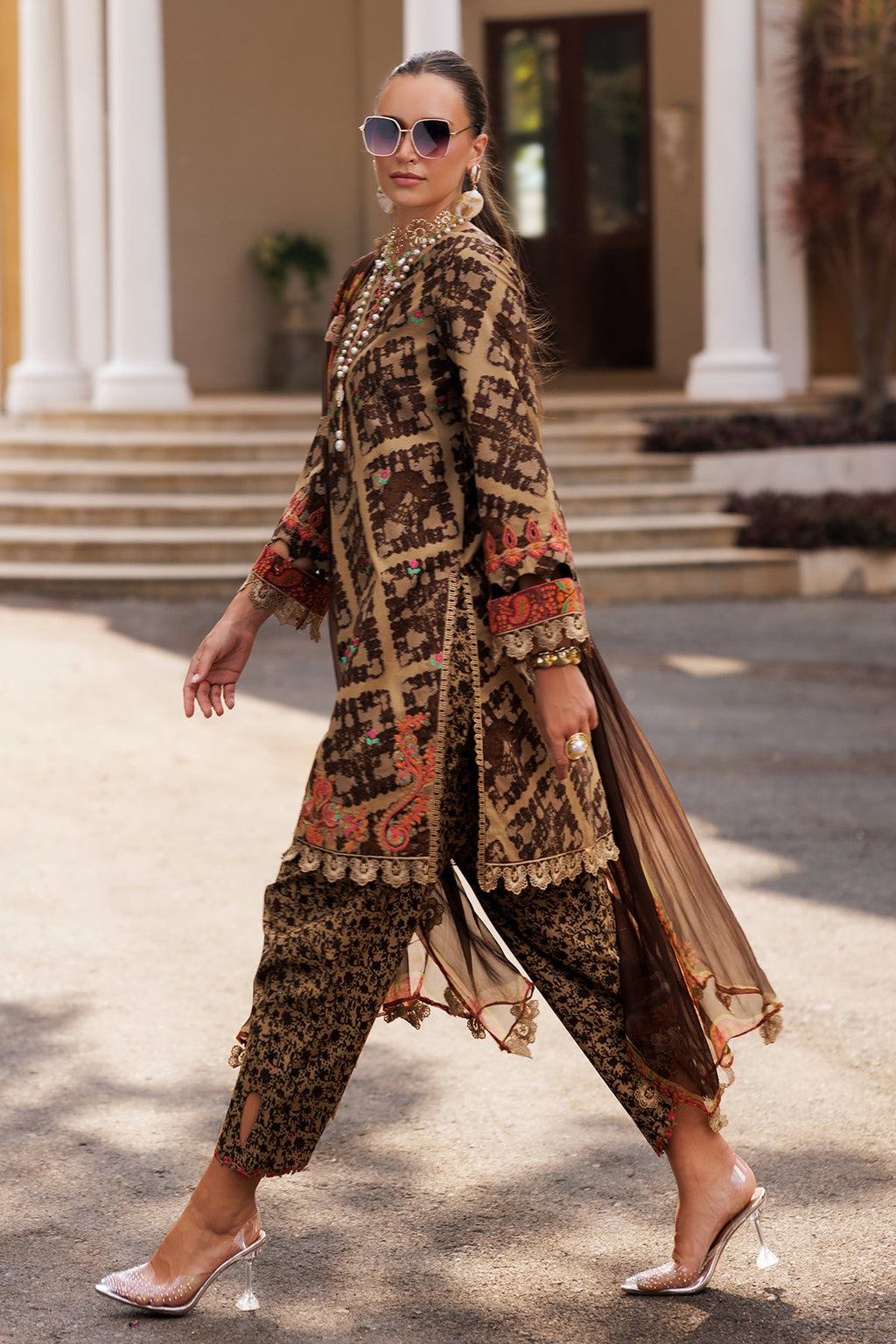 3-PC Unstitched Embroidered Lawn Collection CC5-20