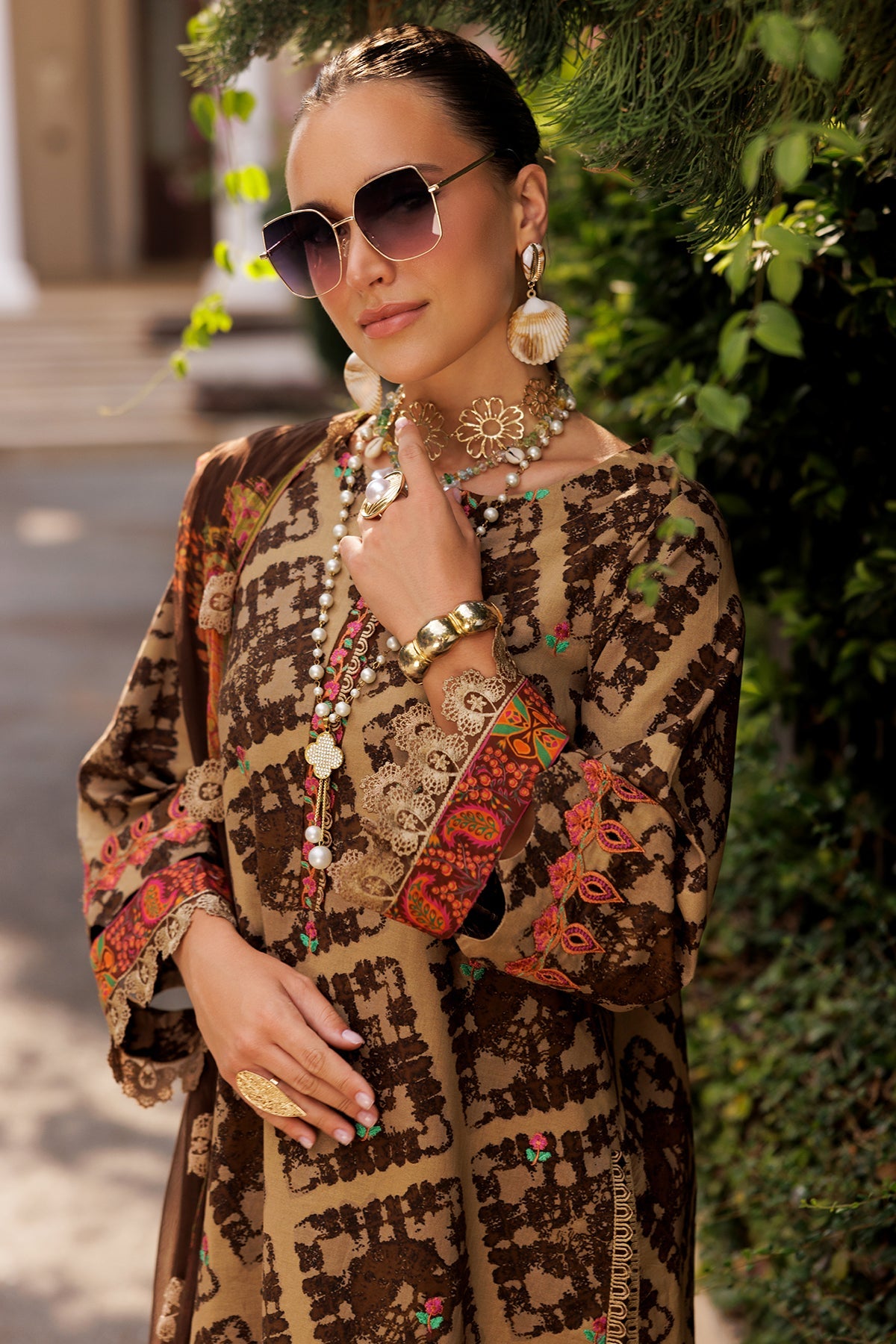 3-PC Unstitched Embroidered Lawn Collection CC5-20