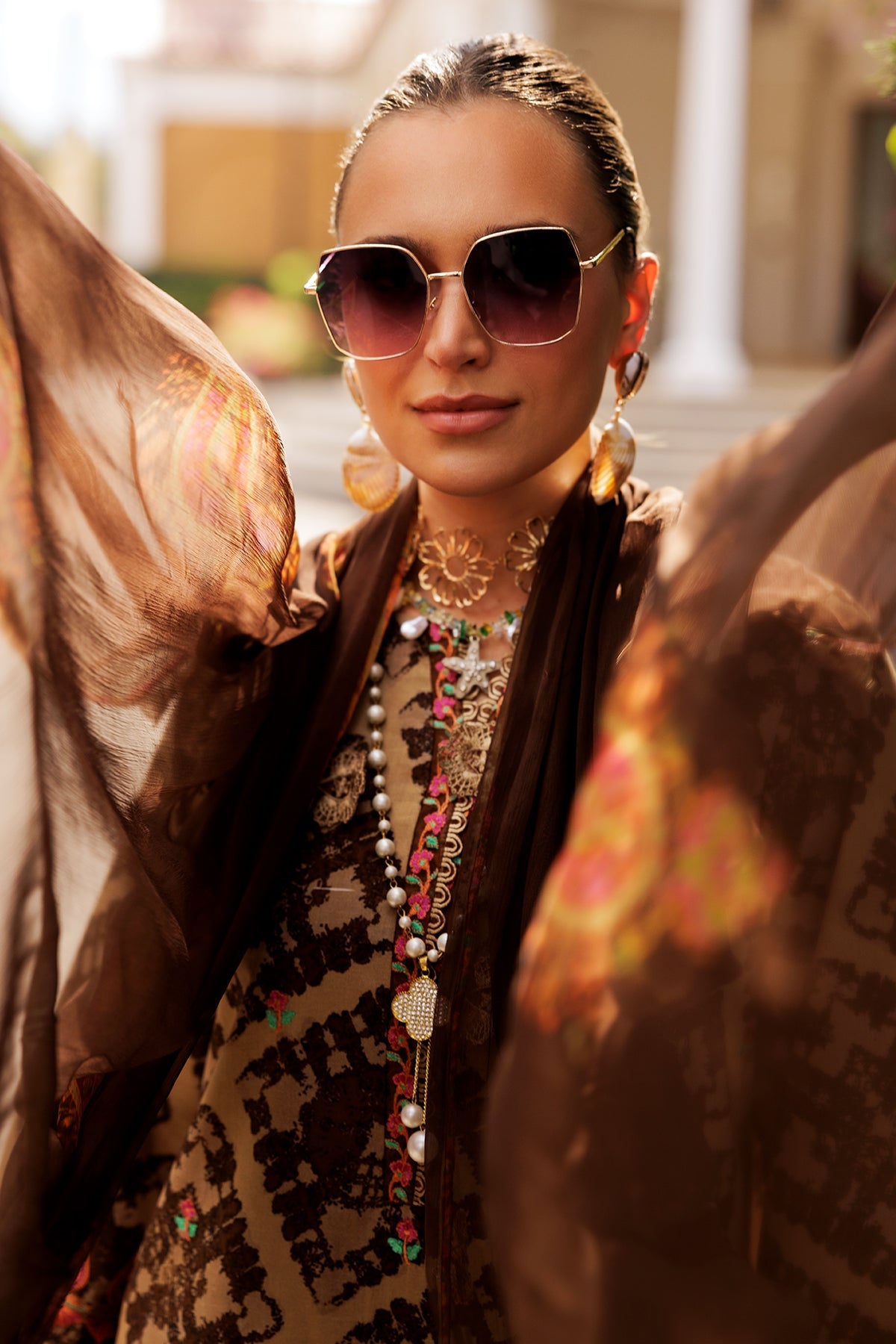 3-PC Unstitched Embroidered Lawn Collection CC5-20