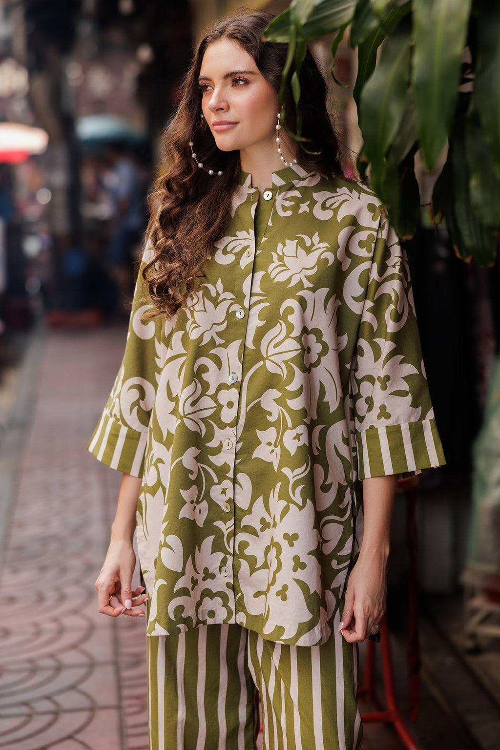 2-PC Printed Lawn Suit CPM-5-47A