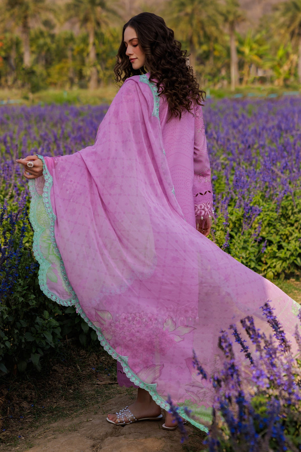 3-PC Unstitched Embroidered Lawn Collection CC5-03