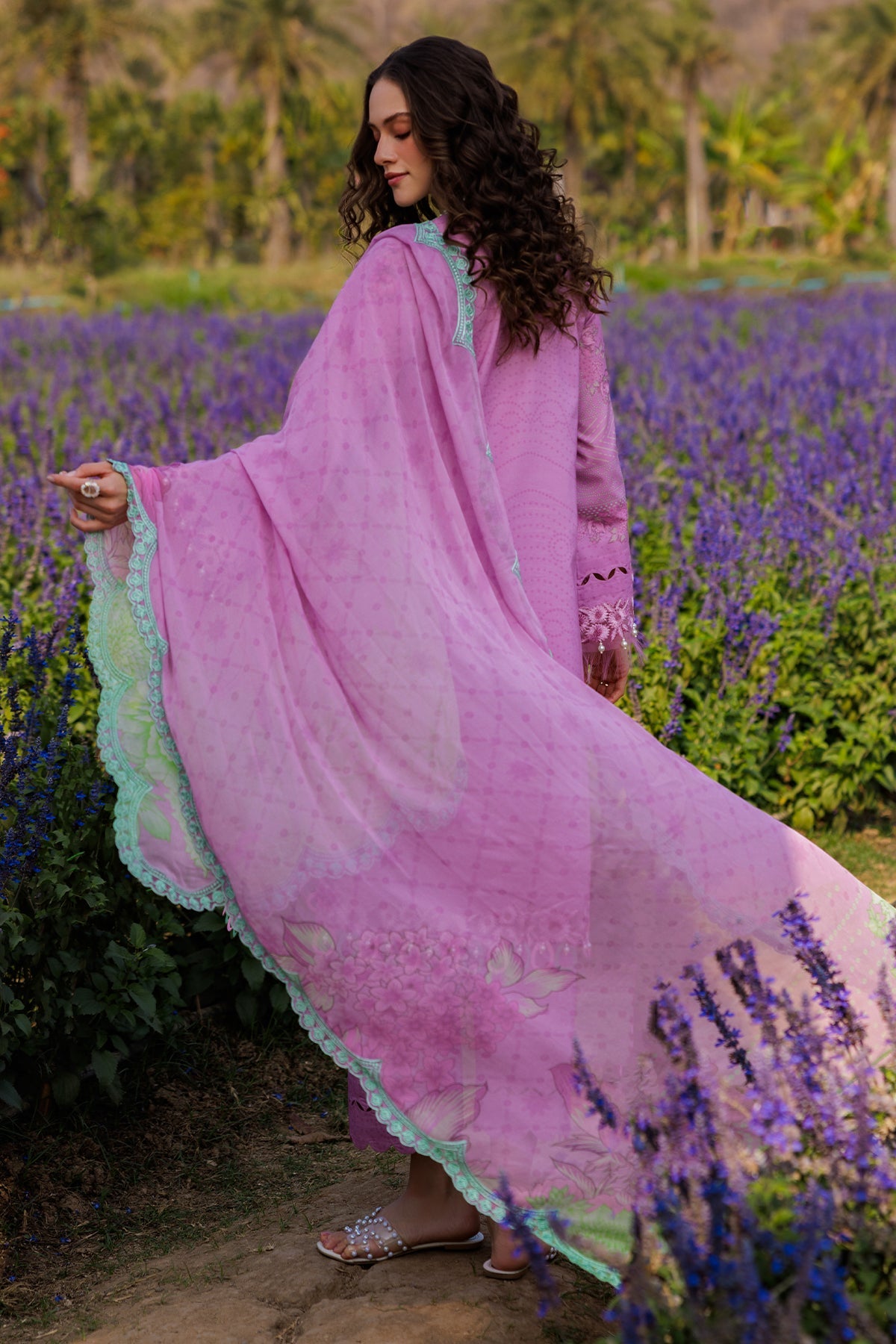 3-PC Unstitched Embroidered Lawn Collection CC5-03