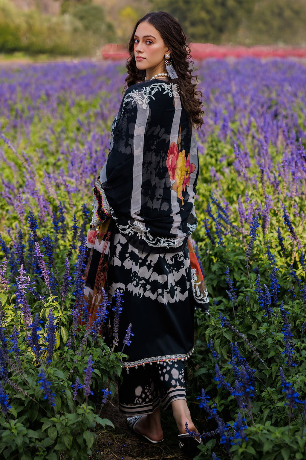 3-PC Unstitched Embroidered Lawn Collection CC5-01