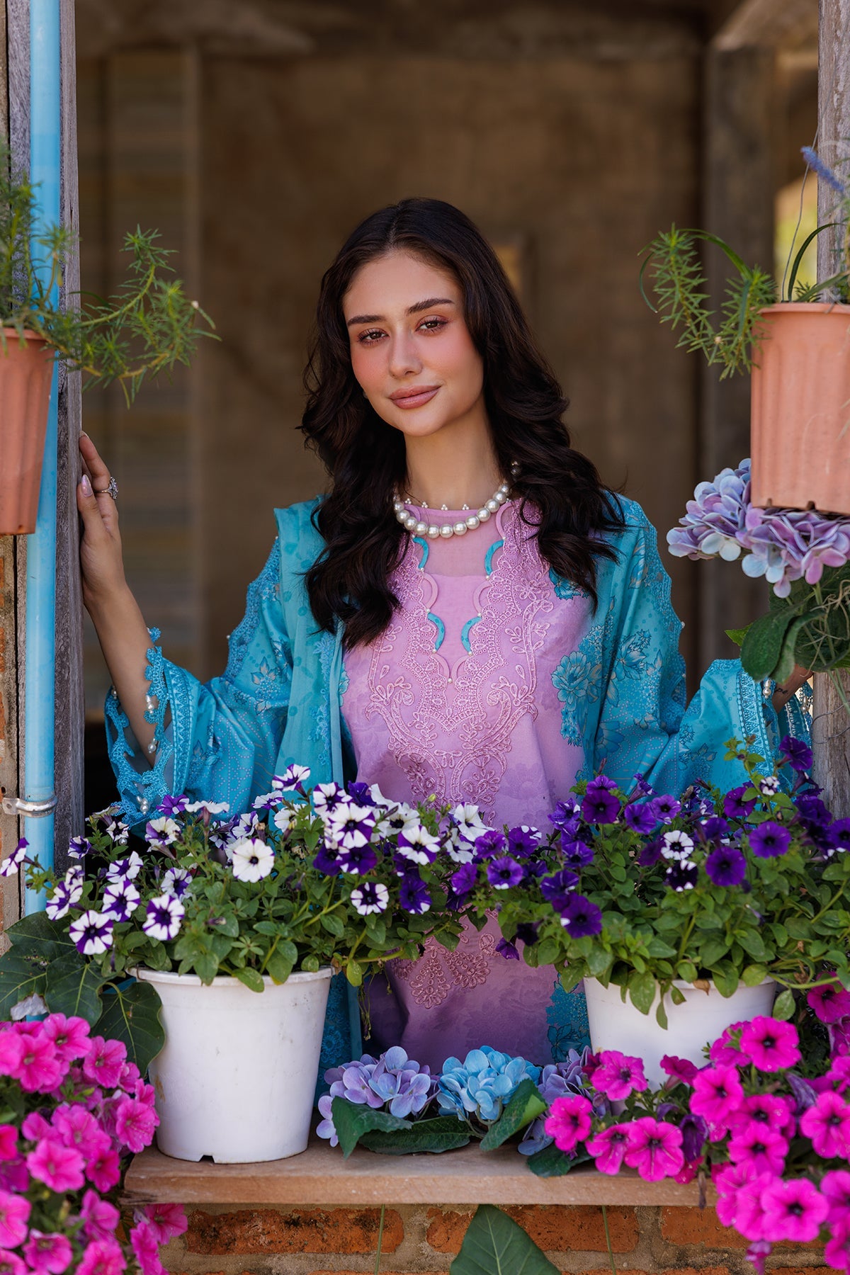 3-PC Unstitched Embroidered Lawn Collection CC5-09