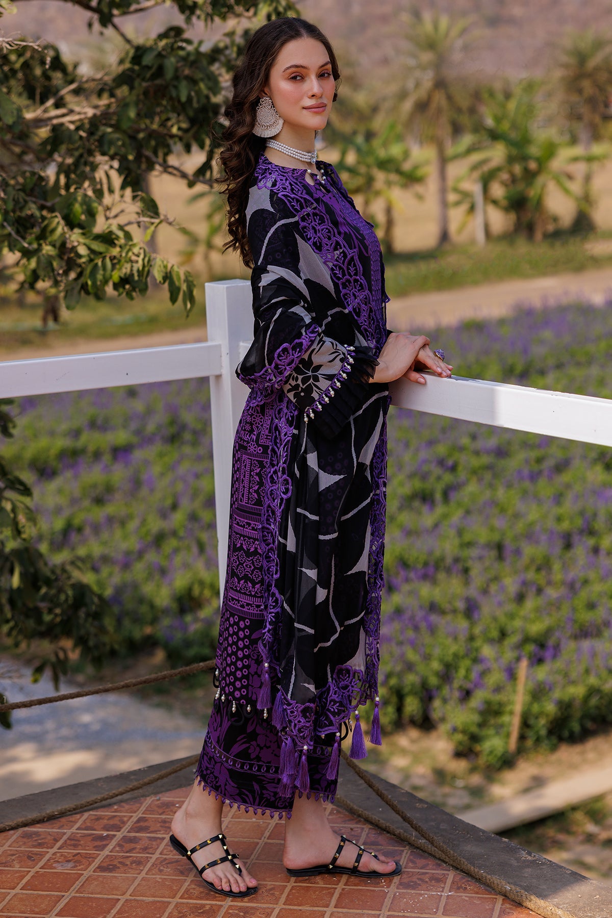 3-PC Unstitched Embroidered Lawn Collection CC5-06