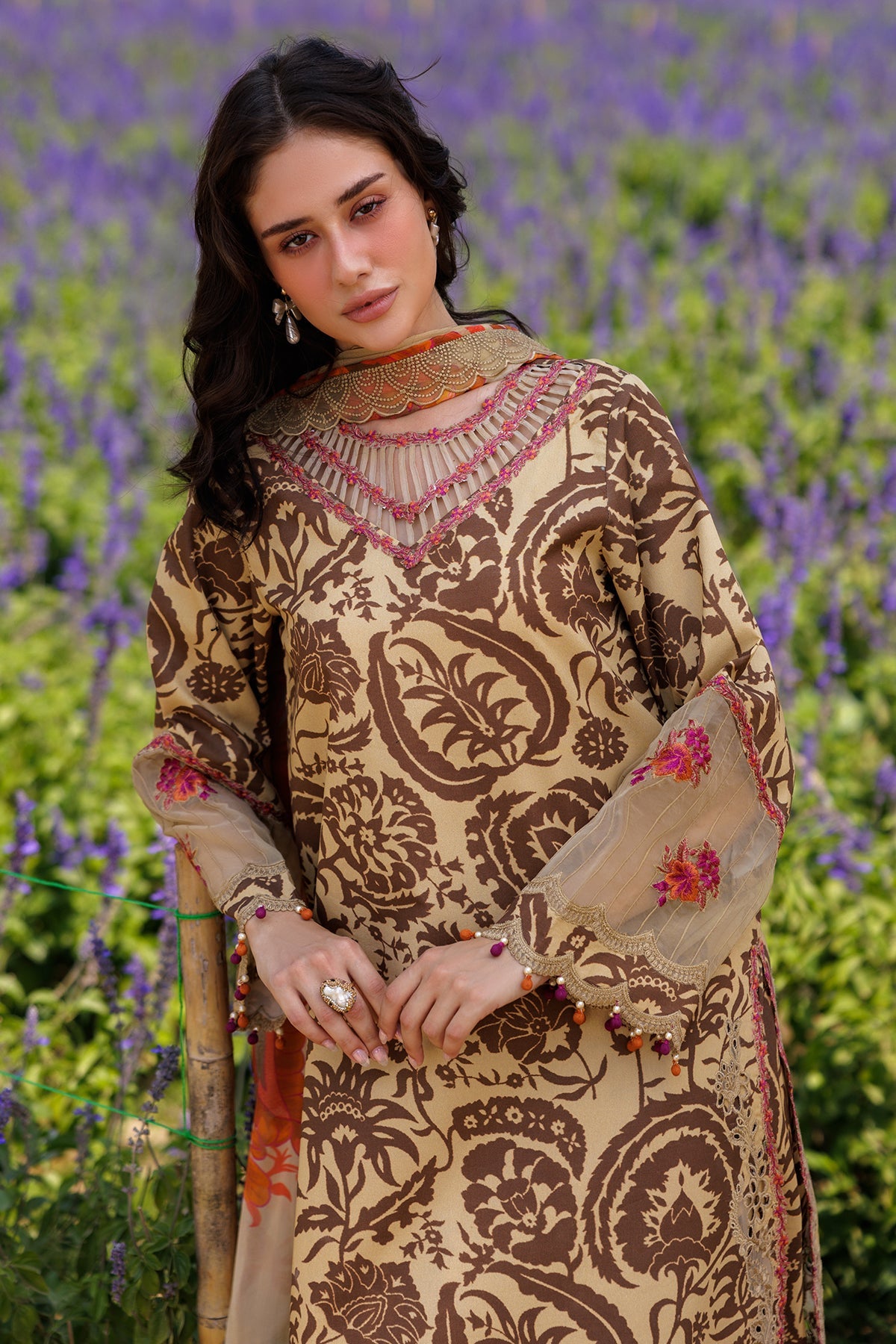 3-PC Unstitched Embroidered Lawn Collection CC5-10