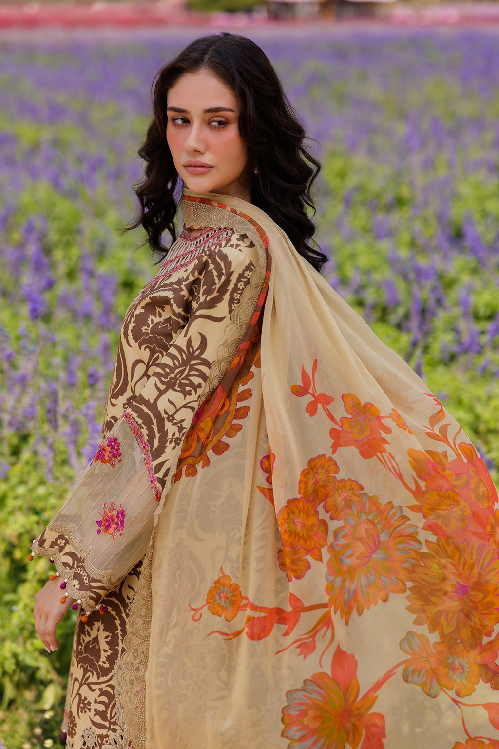 3-PC Unstitched Embroidered Lawn Collection CC5-10