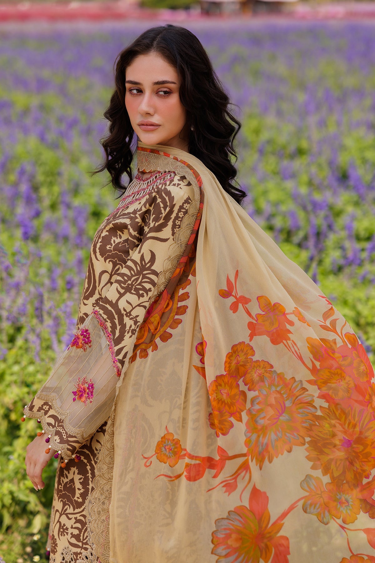 3-PC Unstitched Embroidered Lawn Collection CC5-10