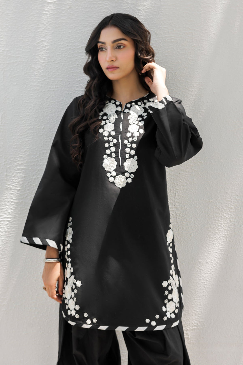 2-PC Embroidered Cotton Suit CNP-5-178