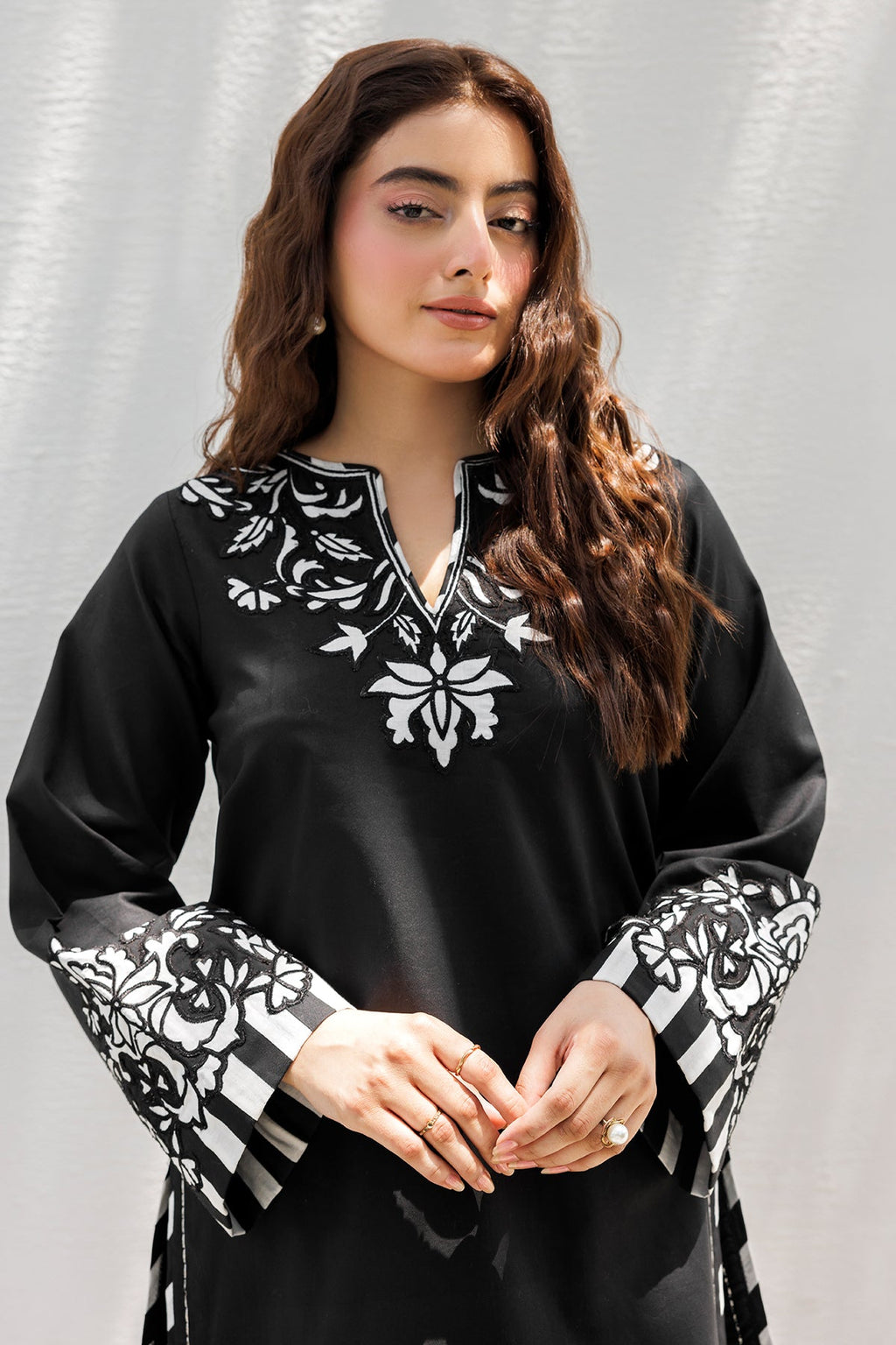 2-PC Embroidered Cotton Suit CNP-5-180
