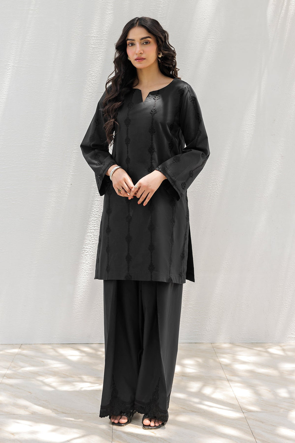 2-PC Embroidered Cotton Suit CNP-5-185