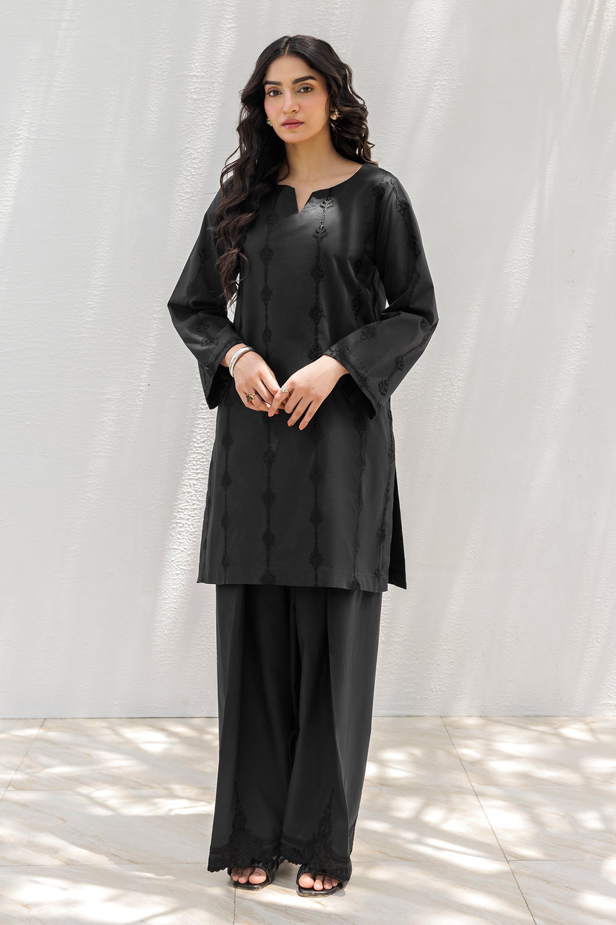 2-PC Embroidered Cotton Suit CNP-5-185