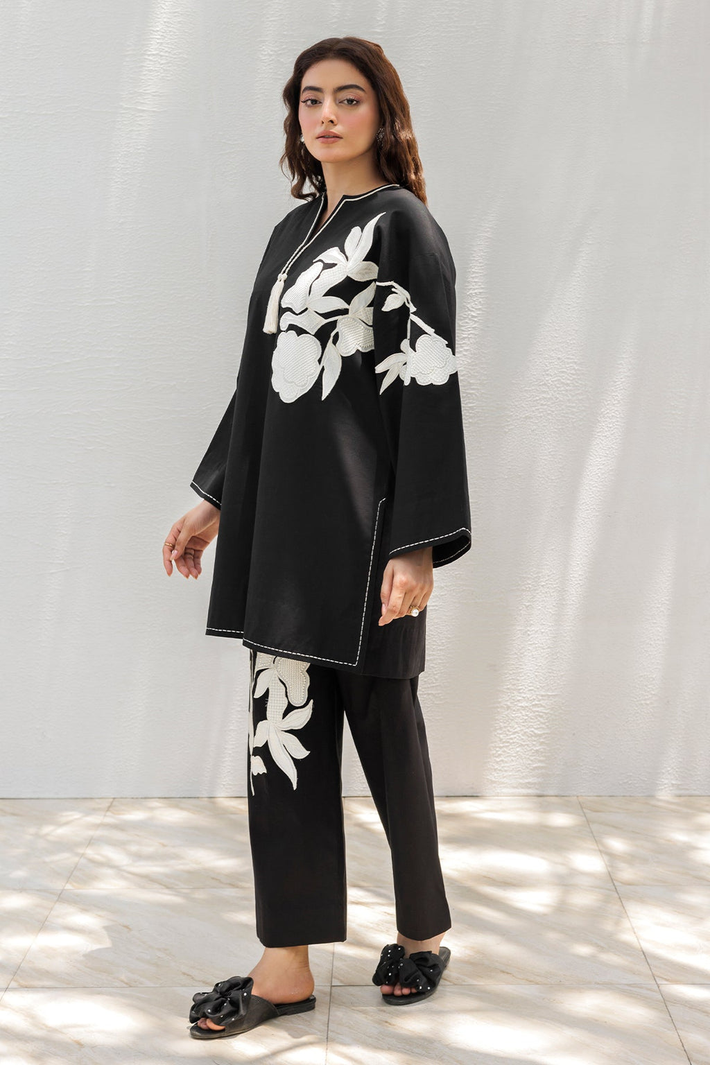 2-PC Embroidered Cotton Suit CNP-5-134