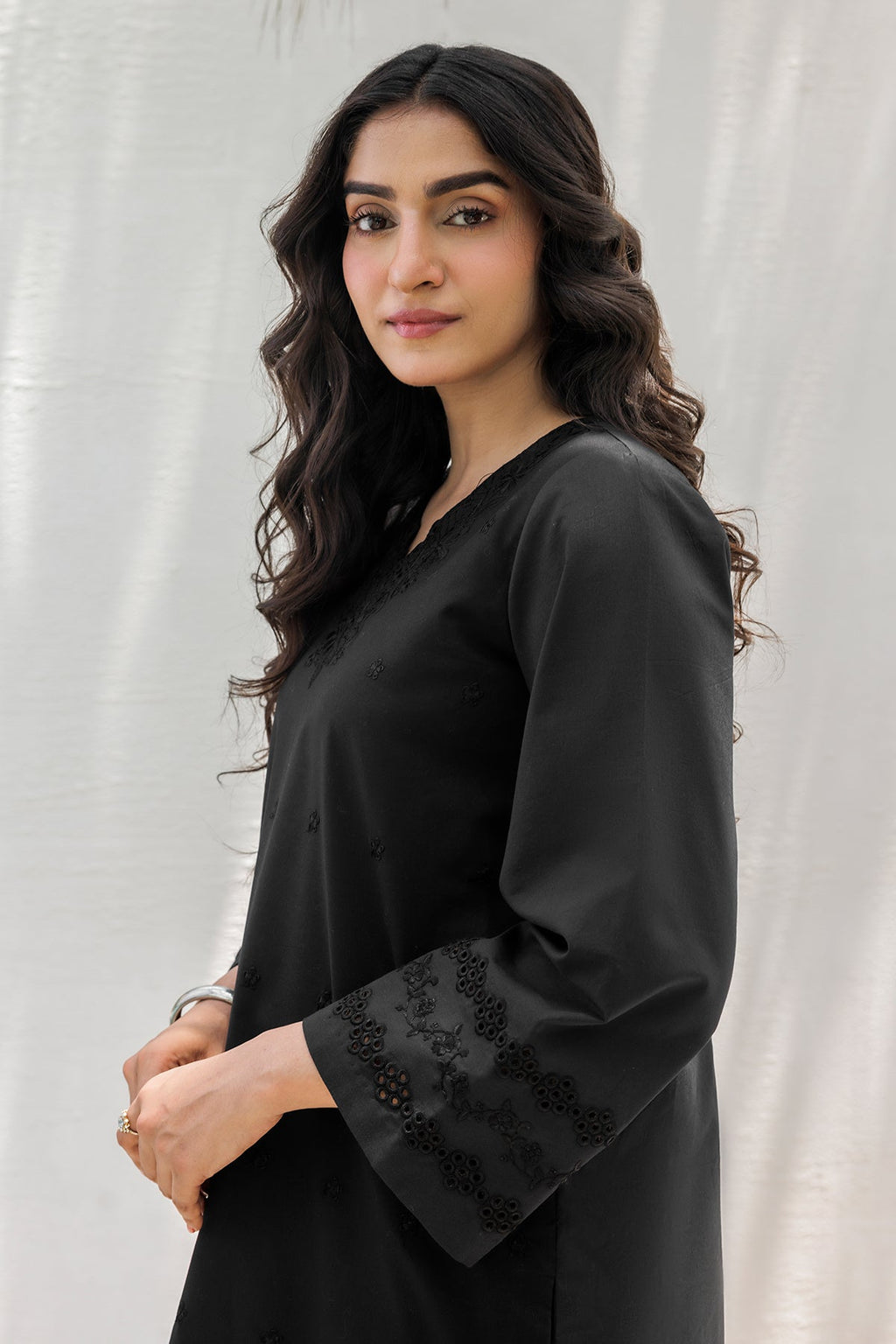 2-PC Embroidered Cotton Suit CNP-5-196Z