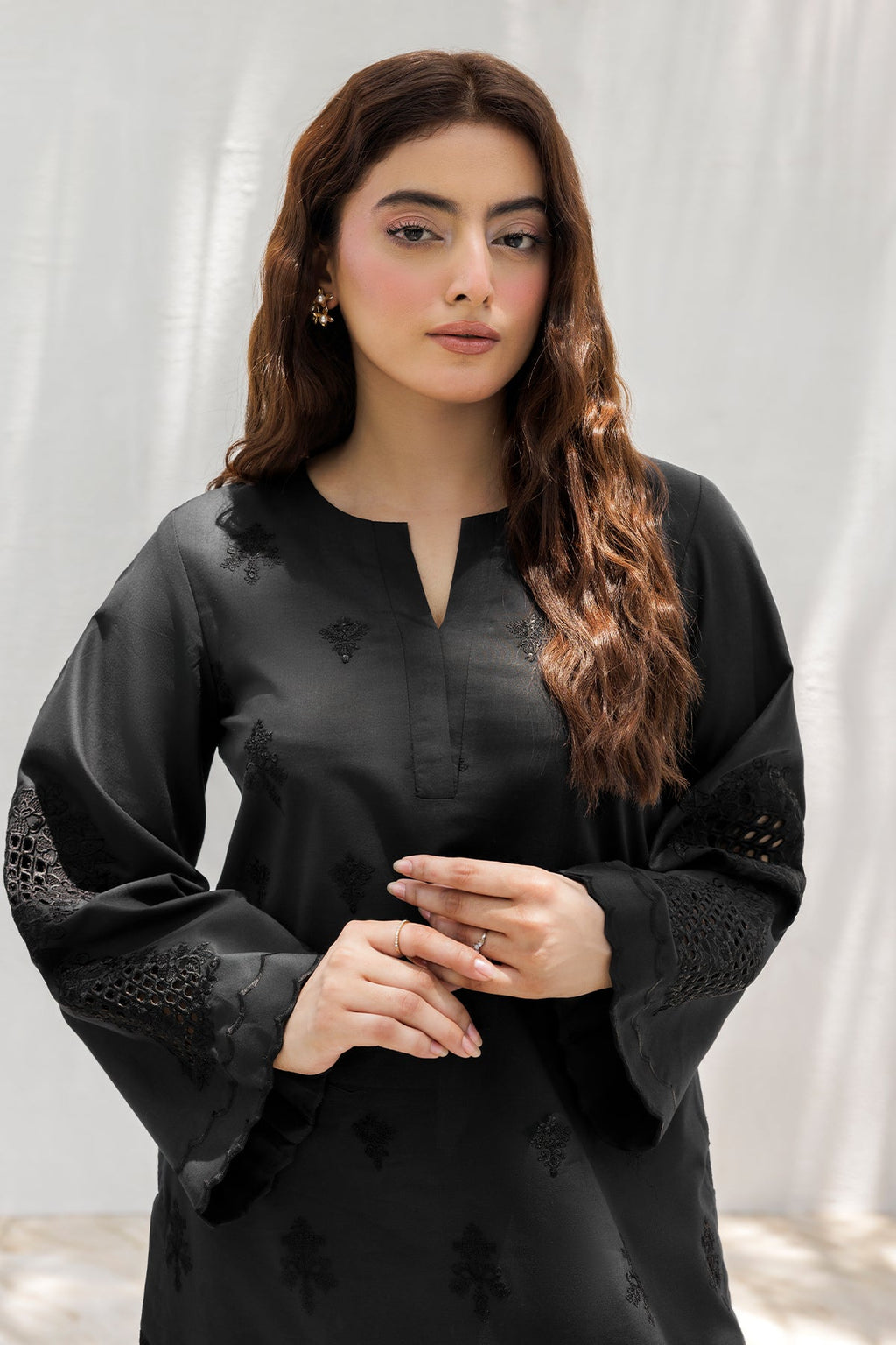 2-PC Embroidered Cotton Suit CNP-5-184