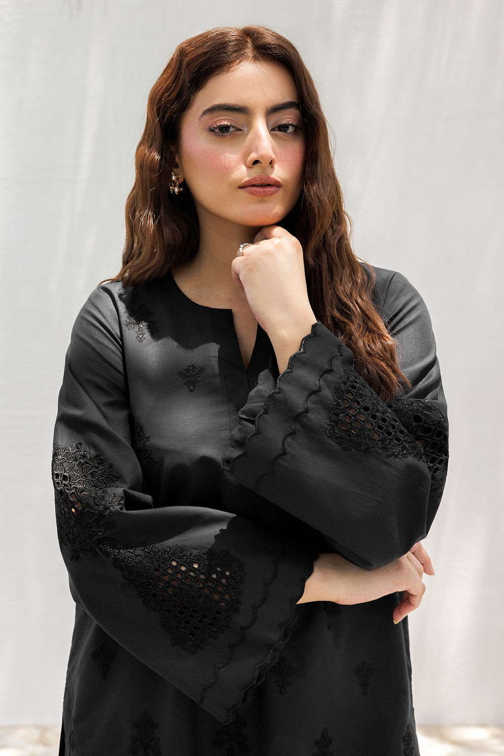 2-PC Embroidered Cotton Suit CNP-5-184