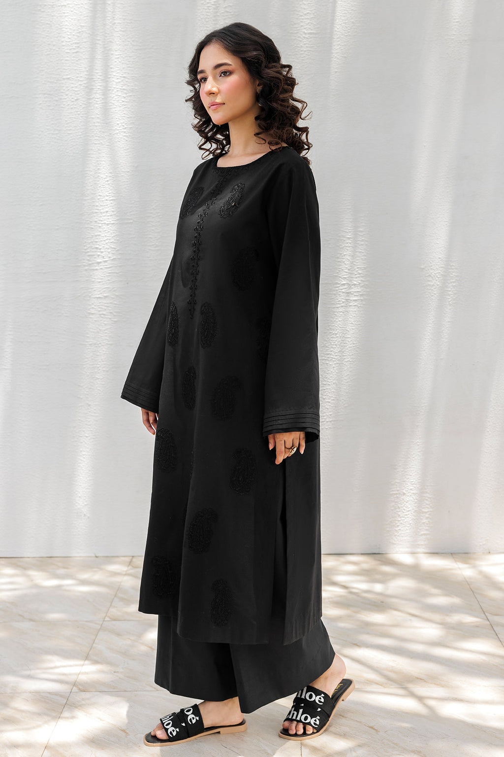 2-PC Embroidered Cotton Suit CNP-5-194