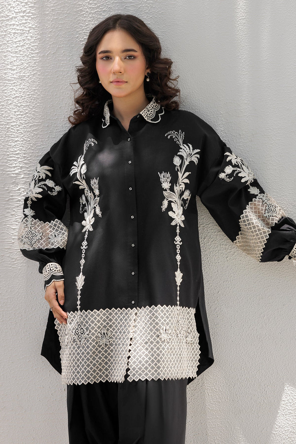 2-PC Embroidered Cotton Suit CNP-5-133