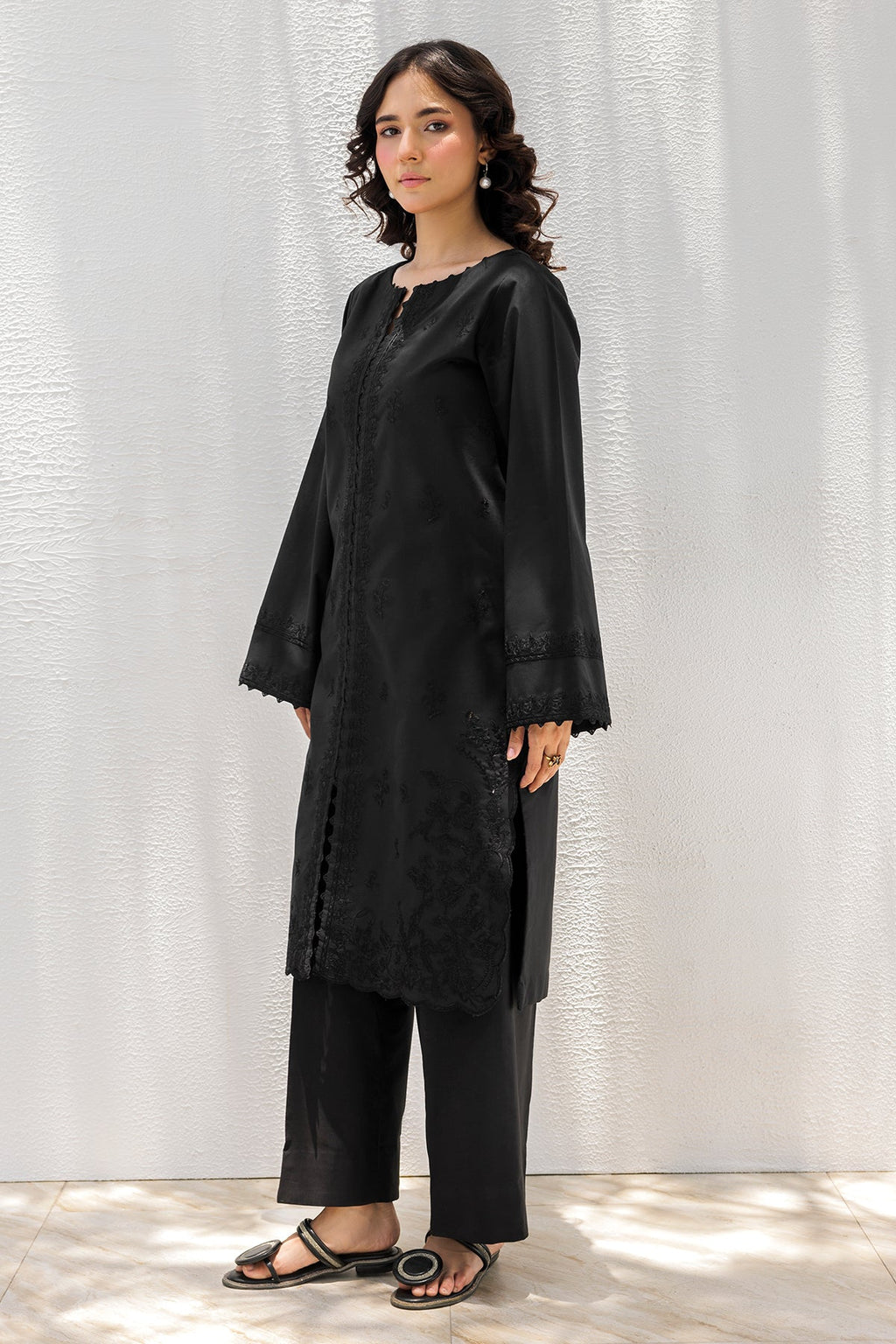 2-PC Embroidered Cotton Suit CNP-5-197