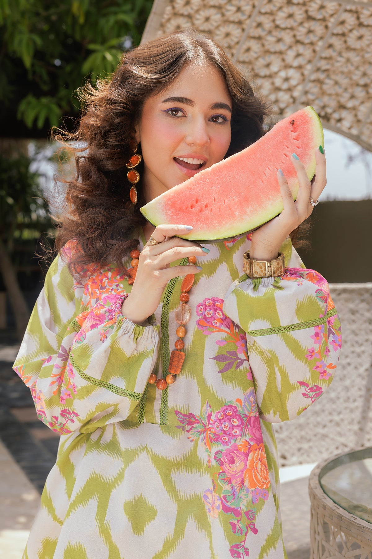 2-PC Printed Lawn Suit CPM-5-66Z