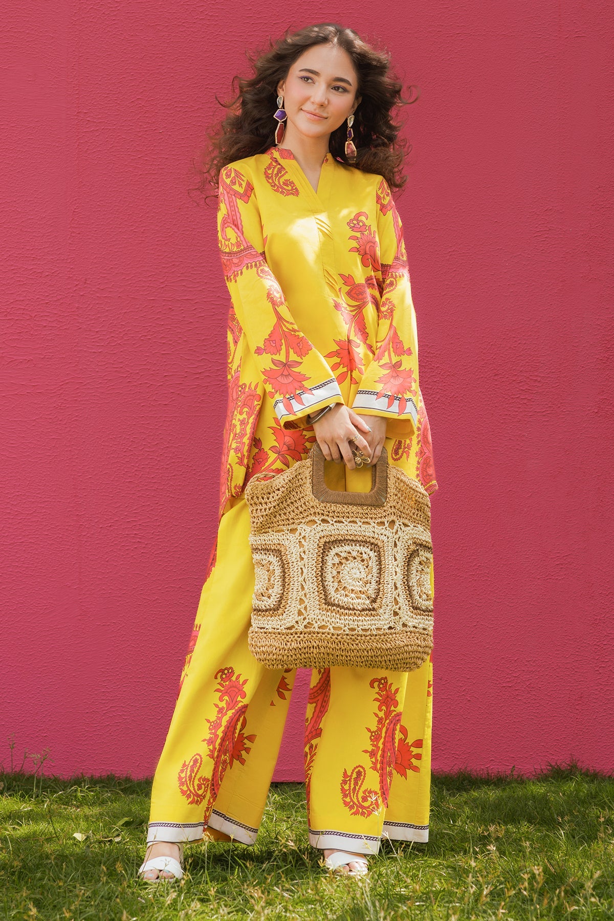 2-PC Printed Lawn Suit CPM-5-79