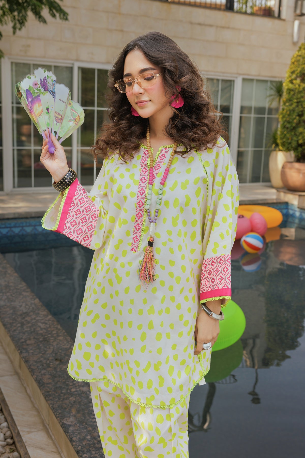 2-PC Printed Lawn Suit CPM-5-72Z