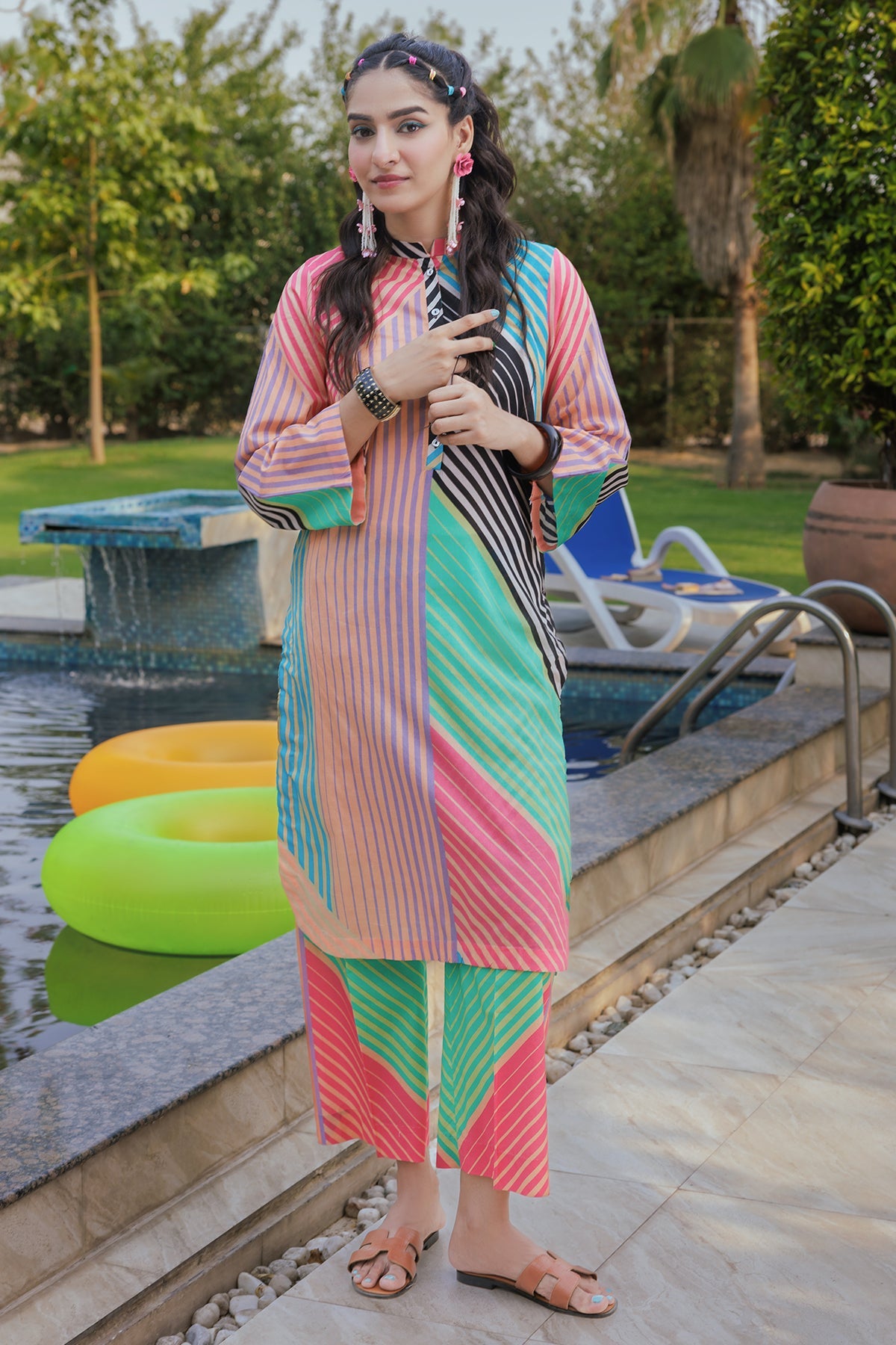 2-PC Printed Lawn Suit CPM-5-111