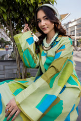 2-PC Printed Cotton Suit CPM-5-76Z