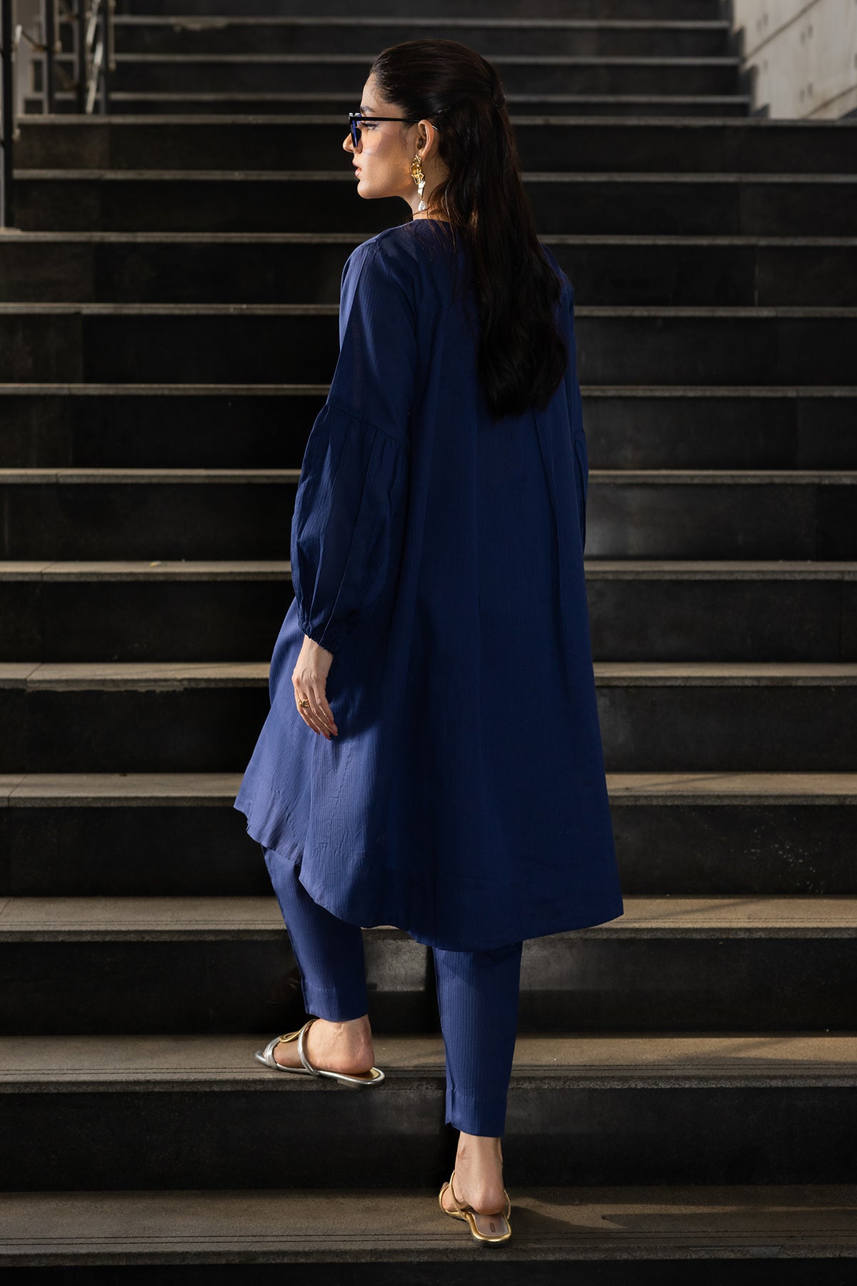 2-PC Printed Cotton Suit CPG-5-02