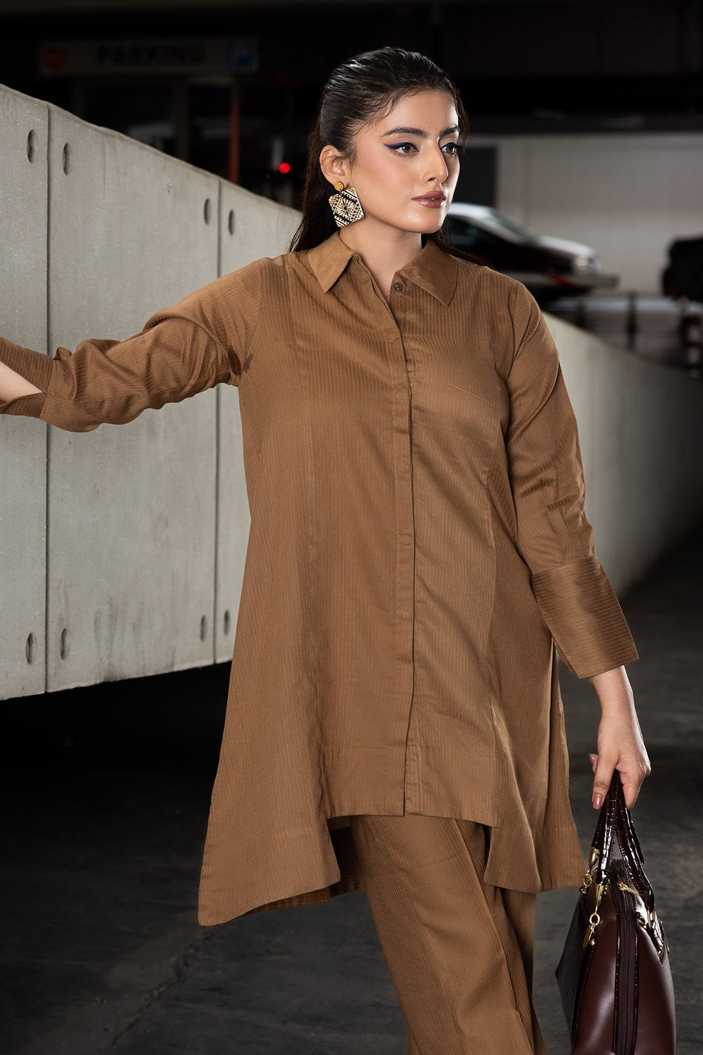 2-PC Printed Cotton Shirt CPG-5-04