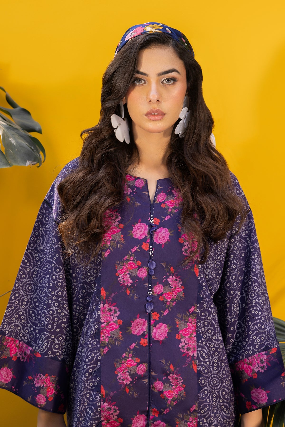 2-PC Printed Cotton Suit CPM-5-01