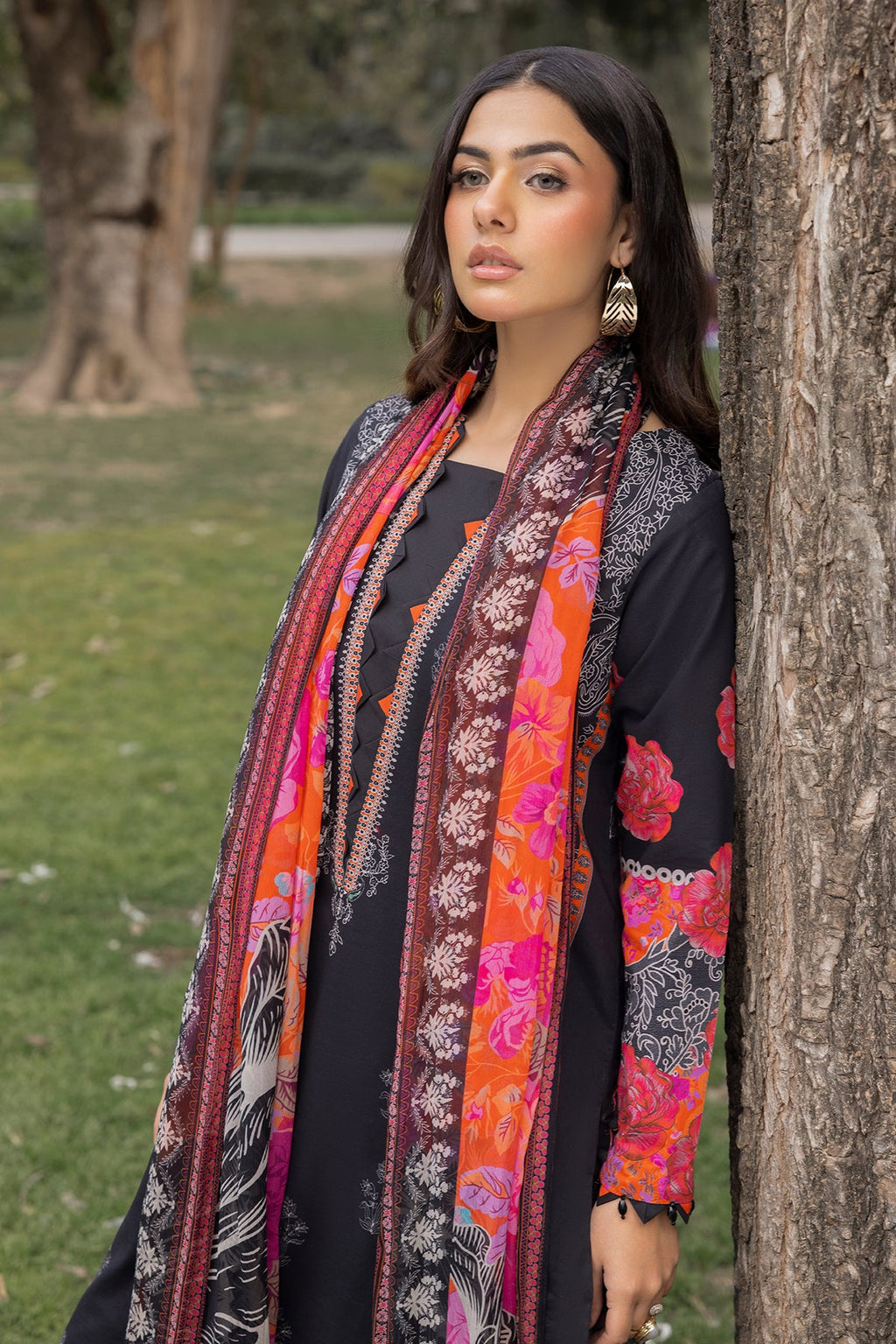 3-PC Unstitched Printed Lawn Collection CP5-18