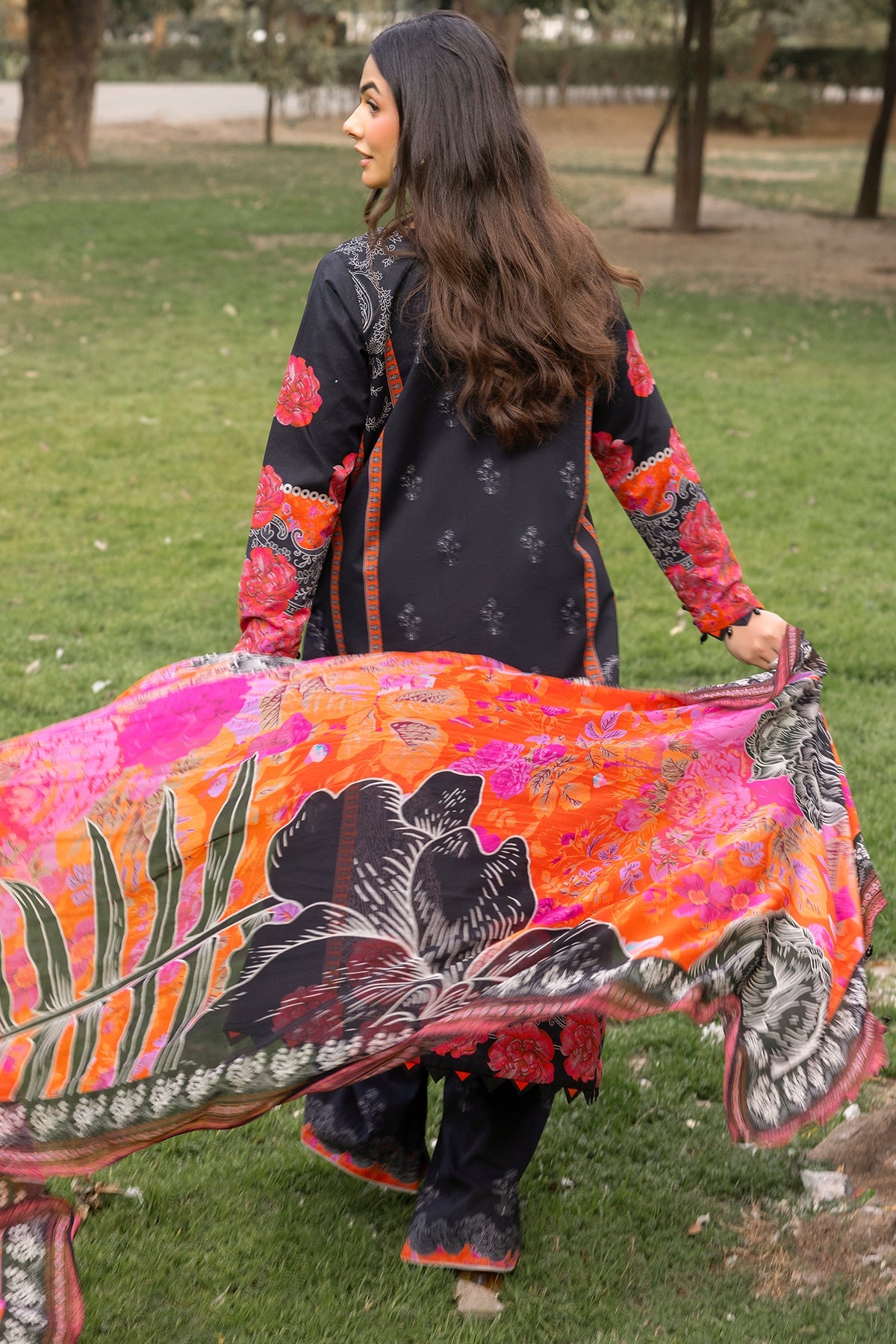 3-PC Unstitched Printed Lawn Collection CP5-18