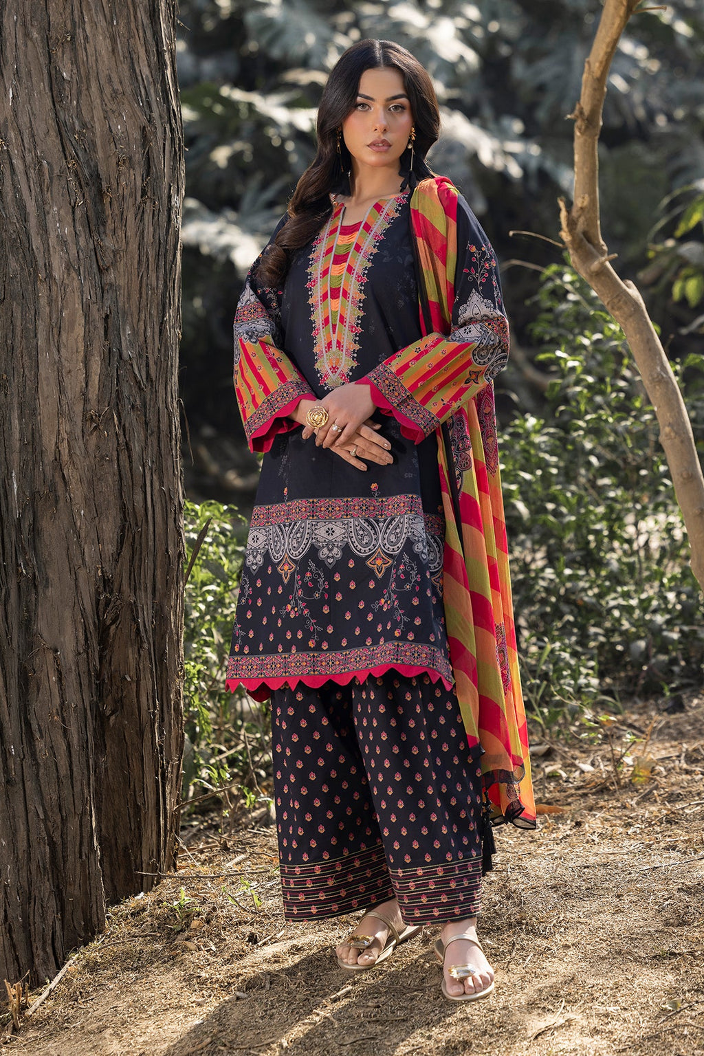 3-PC Unstitched Printed Lawn Collection CP5-11