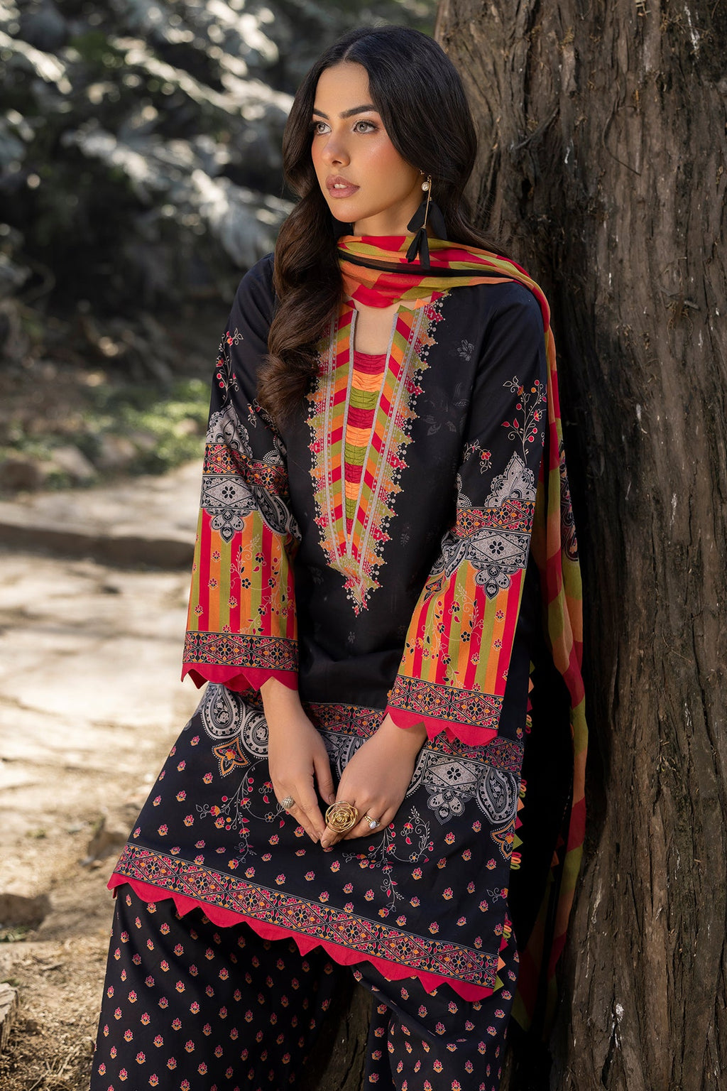 3-PC Unstitched Printed Lawn Collection CP5-11