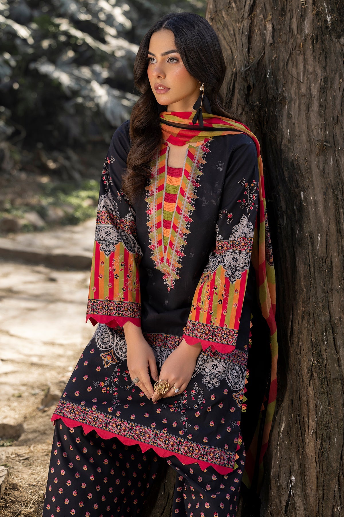 3-PC Unstitched Printed Lawn Collection CP5-11