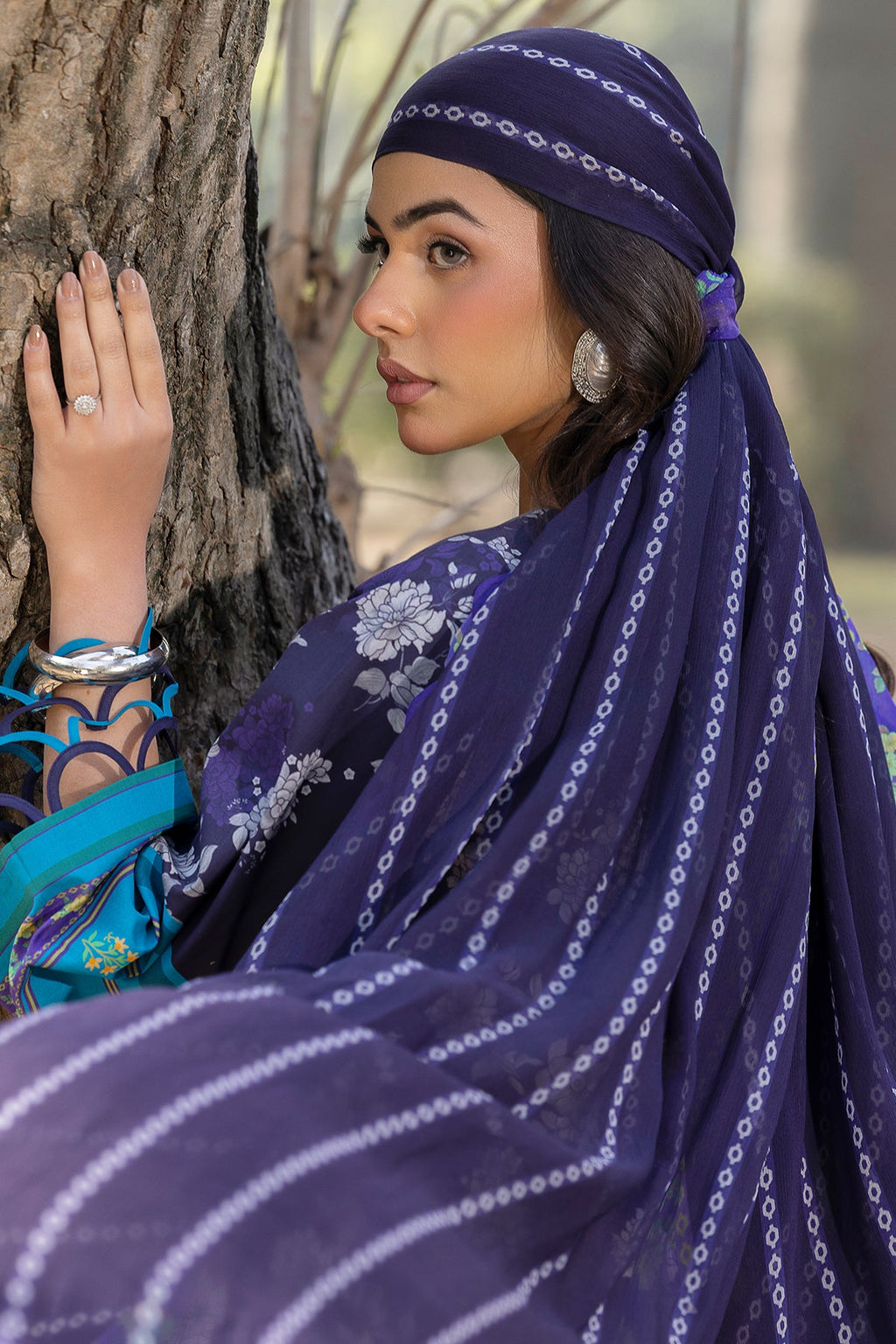 3-PC Unstitched Printed Lawn Collection CP5-15