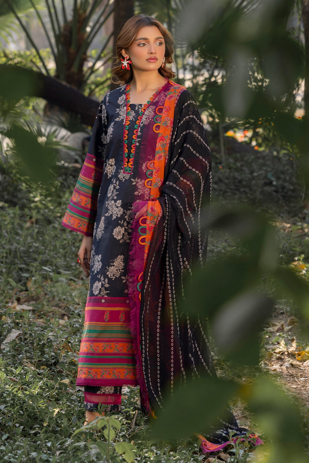3-PC Unstitched Printed Lawn Collection CP5-14