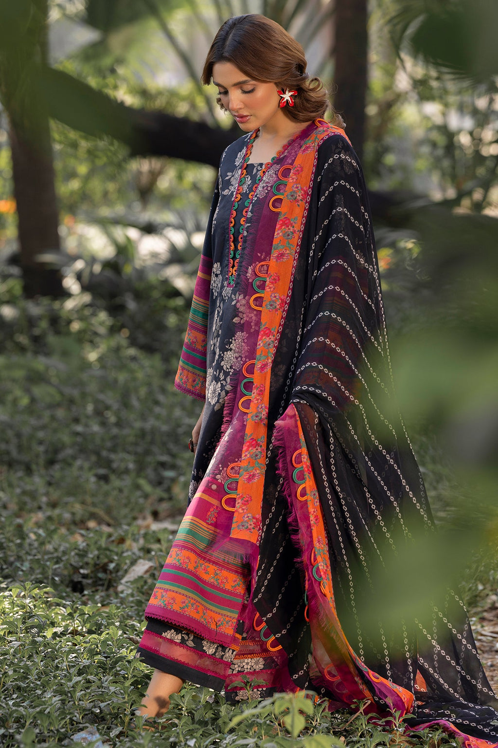 3-PC Unstitched Printed Lawn Collection CP5-14