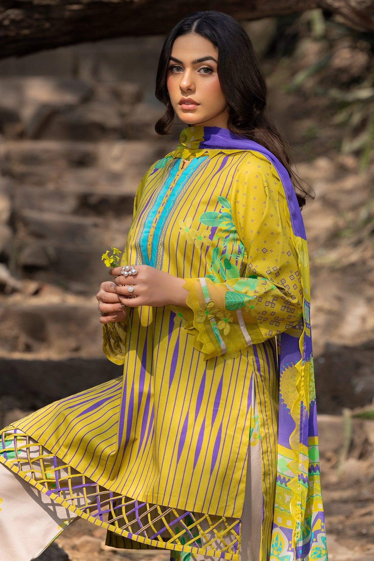 3-PC Unstitched Printed Lawn Collection CP5-16