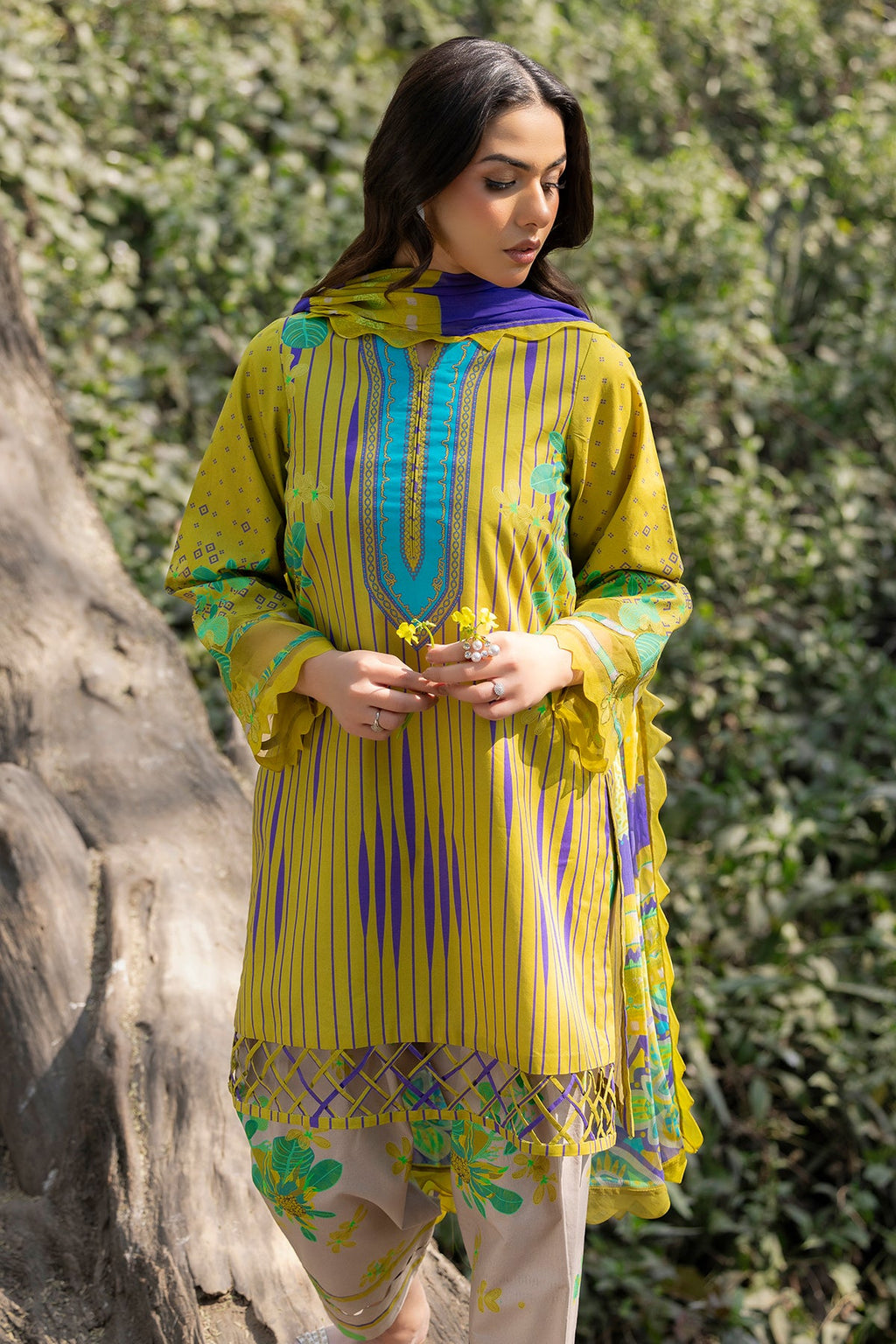 3-PC Unstitched Printed Lawn Collection CP5-16